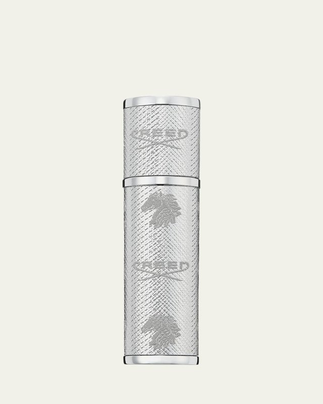 Refillable Silver Travel Spray Atomizer, 0.16 oz.